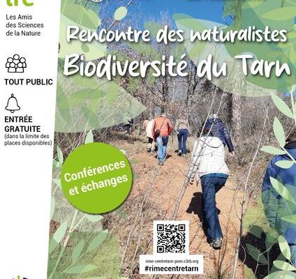 Notre partenaire l’ASNAT vous propose une rencontre des naturalistes du Tarn le 08 02 2025